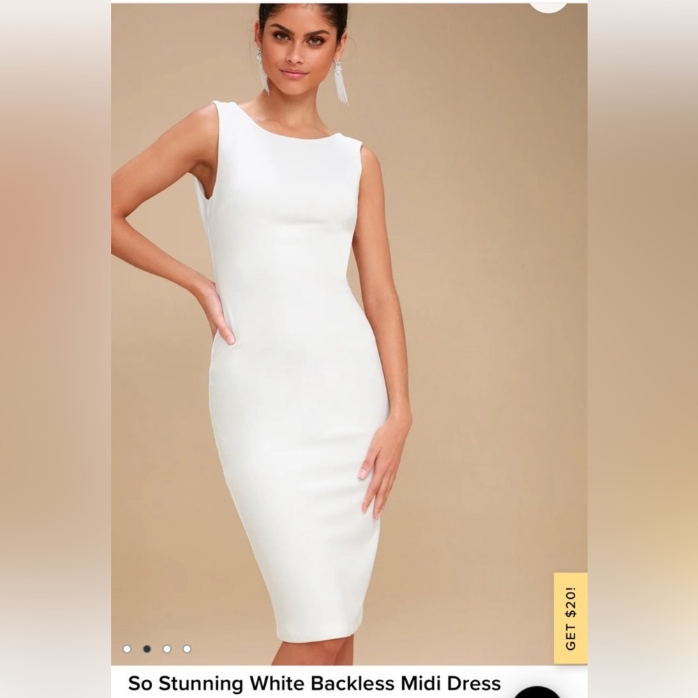 Lulu’s white dress